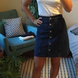 Etre Cecile denim skirt